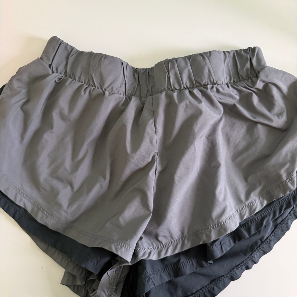 Free People Charcoal Athletic Shorts